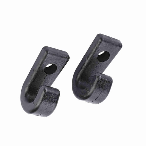 Durable J Shape Kayak Hooks for Securing Bungee Cords (1 Pair)