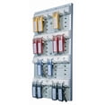 thumbnail image 1 of Durable Key Rack, 24-Tag Capacity, Gray Plastic, 1 of 3