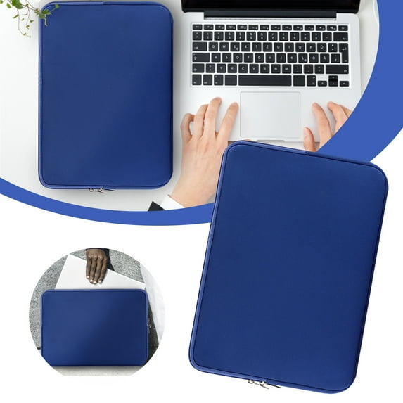 Durable Laptop Bag, Water-Resistant Neoprene, Comfortable Straps, Slim for Travel/Everyday