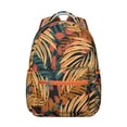 thumbnail image 1 of Durable Lightweight Backpack with Hawaii Tropical Wind Palm Leaves Pattern: Perfect Gift for Students, Laptop Daypack for High School, College, Large Capacity Campus Commute, 1 of 6