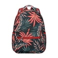 thumbnail image 1 of Durable Lightweight Laptop Daypack with Hawaii Tropical Wind Palm Leaves Design: Perfect Gift for Students, Large Capacity Bookbag for High School & College, Ideal for Campus Commute and Travel, 1 of 6