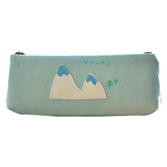 Durable Linen Pencil Bags - Multicolor - 19.6 x 4 x 8 cm