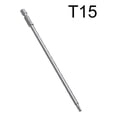 thumbnail image 1 of Durable Long Magnetic Torx Screwdriver Bit T8 to T40 Alloy Steel 150mm Length, 1 of 7