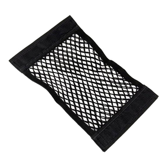 Durable Luggage Net Bag with Strong Fastener Made of Polyester - 20x25cm