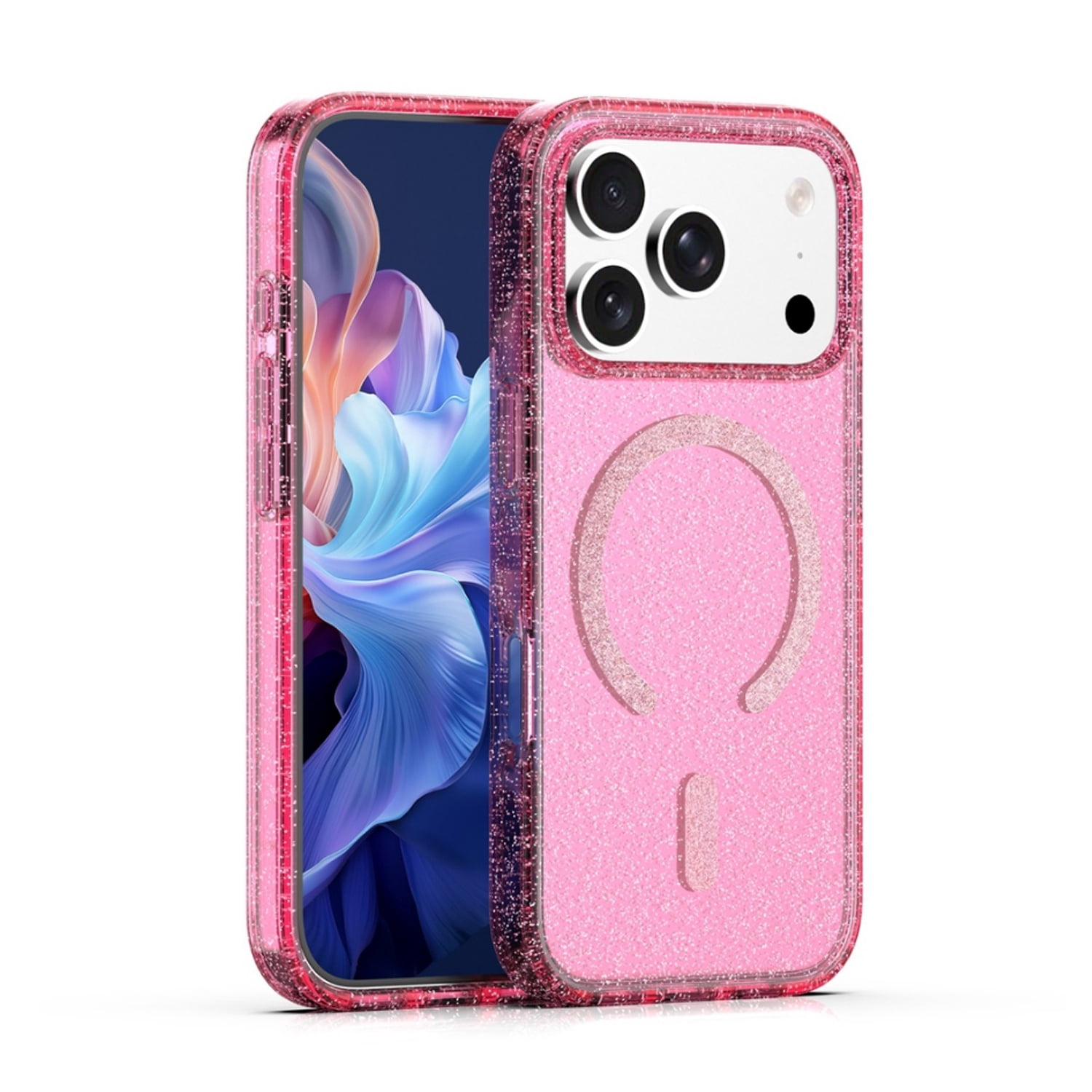 Durable LumiMag Color Case for iPhone 17 Pro - Pink
