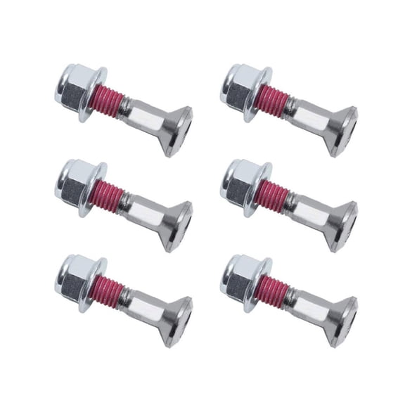 Durable M8x30 Anti Corrosion Chainwheel Sprocket Bolt Locking Flange Nut Kit Suitable for Offroads Motorcycles Universal