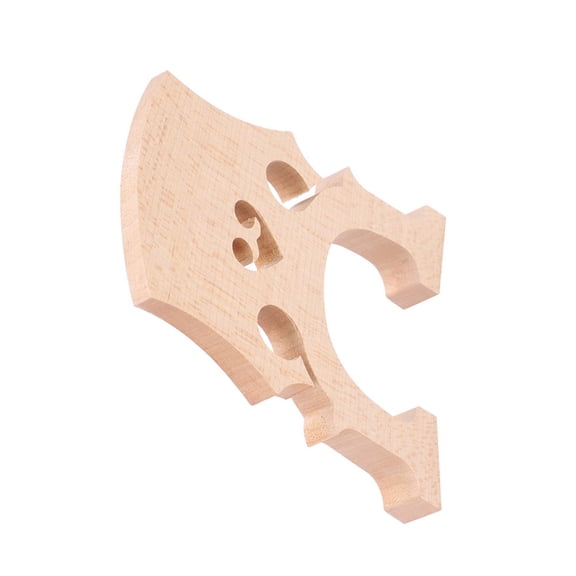 Durable Maple Cello Bridge, Excellent Sound Quality for 4/4  3/4 Cellos, Easy Installation
