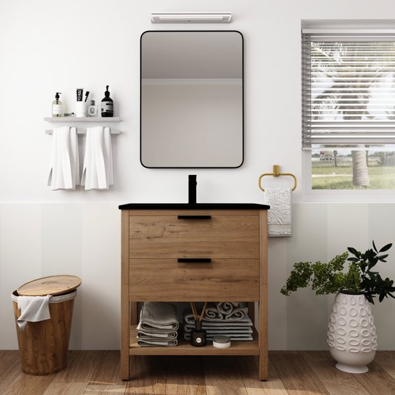 Durable Material & Easy Assembly - Build Your Bathroom Vanity Effortlessly