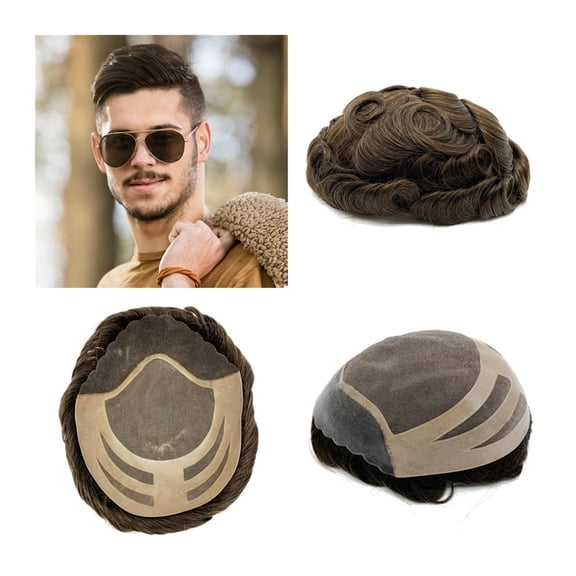Durable Men's Wigs - Natural Look & Comfortable Fit for Everyday Wear