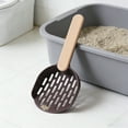 thumbnail image 1 of Durable Mesh Cat Litter Scoop - Easy-to-Clean Kitty Litter Scooper, Sturdy Plastic Cat Waste Removal Tool, Efficient Litter Box Cleaner for Indoor Cats, Essential Pet Care Accessory, 4.3*10.2in, E, 1 of 6