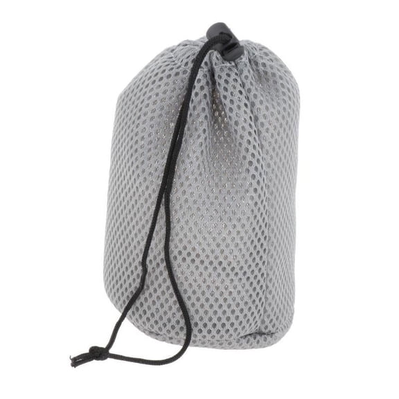 Durable Mesh Drawstring Bag Outdoor Travel Stuff Sack Storage Bag Organizer Camping Bottle Pot Pan Carrier Pouch