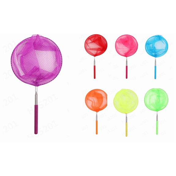 Durable Mesh Material Telescopic Butterfly Net, Retractable Length Adjustable Bug Catching Tool, All-purpose Accessory for Capturing Insects Fishes in Open Air Scenes,fishing net,bug catcher