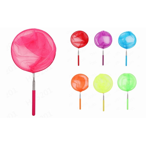 Durable Mesh Material Telescopic Butterfly Net, Retractable Length Adjustable Bug Catching Tool, All-purpose Accessory for Capturing Insects Fishes in Open Air Scenes，fishing net,bug catcher
