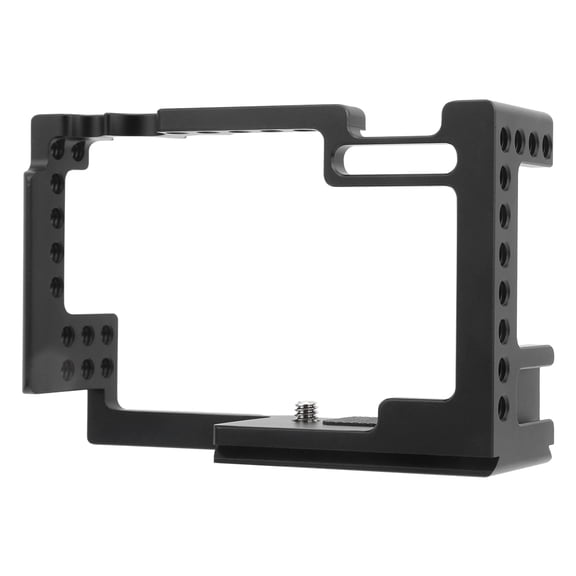Durable Metal Camera Cage Frame Protection Cover with Cold Shoe Mount Compatible with Canon M6 Mark 2