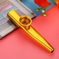 thumbnail image 1 of Durable Metal Kazoo Flute Mouth Music Instrument Accessory Children Kazoo, 1 of 8