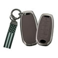 thumbnail image 1 of Durable Metal Key Fob Cover with Detachable Keychain for Infiniti Q50 Q60 QX50 QX55 QX60 2024 Models - 5-Button Protective Car Key Case Holder Shell, 1 of 7