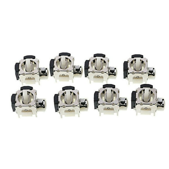 Durable Metal + Plastic Analog Joysticks Sensor Module Switch Joysticks for PS2 for PS3 for Xbox 360, 8 Pieces