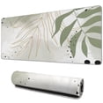thumbnail image 1 of Durable Mouse Pad with Abstract Art | Waterproof, Non-Slip Rubber Base | Chic Modern Boho Leaves | Designed for Office Laptops,31.5x11.8 inches, 1 of 7