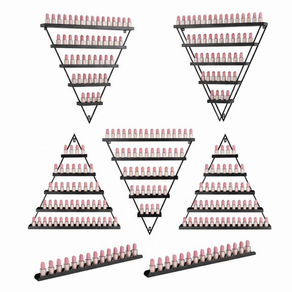 Durable Nail Polish Rack, Nail Polish Organizer for Nail Salon Home Spa Shop, Durable Nail Polish Rack with 10 Pcs Set