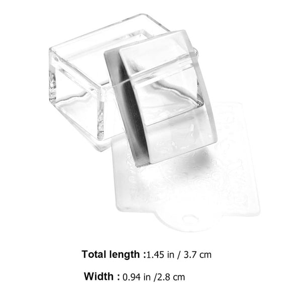 Pawsdot Nail Print Stamp Tool Plastic Assorted Color 2Pcs