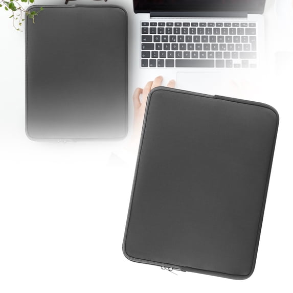 Durable Neoprene Laptop Sleeve Water-Resistant with Carry Strap 15.6 Inch B