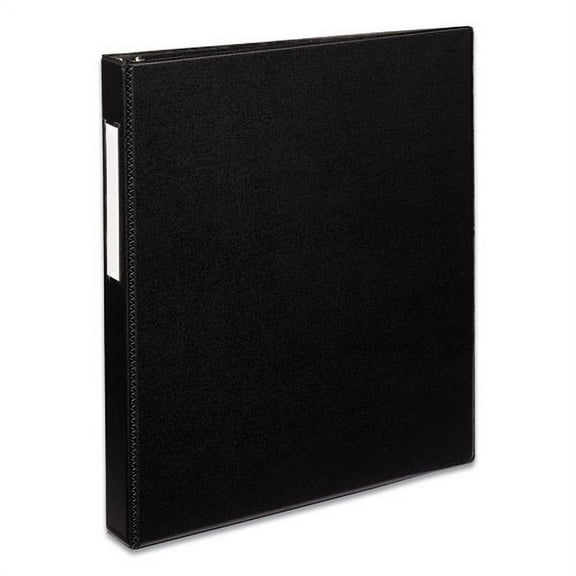 Durable Non-View Binder With Durahinge And Ezd Rings, 3 Rings, 1" Capacity, 11 X 8.5, Black, (8302) | Bundle of 2 Each