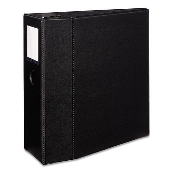 Durable Non-View Binder With Durahinge And Ezd Rings, 3 Rings, 5" Capacity, 11 X 8.5, Black, (8901) | Bundle of 10 Each