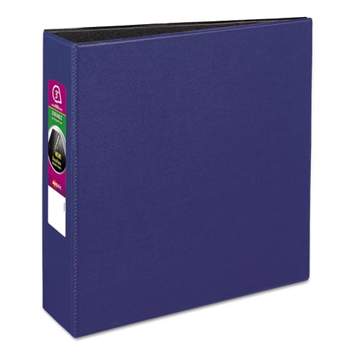 Durable Non-View Binder With Durahinge And Slant Rings, 3 Rings, 3" Capacity, 11 X 8.5, Blue | Bundle of 10 Each