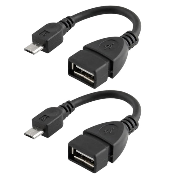 Durable Nylon Braided Micro USB OTG Cable High Speed 480Mbps Data Transfer for Android Smartphones Tablets