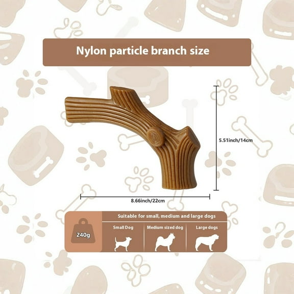 Durable Nylon Design Dog Chew Toy Bone for Small to Medium Dogs 5 Inch