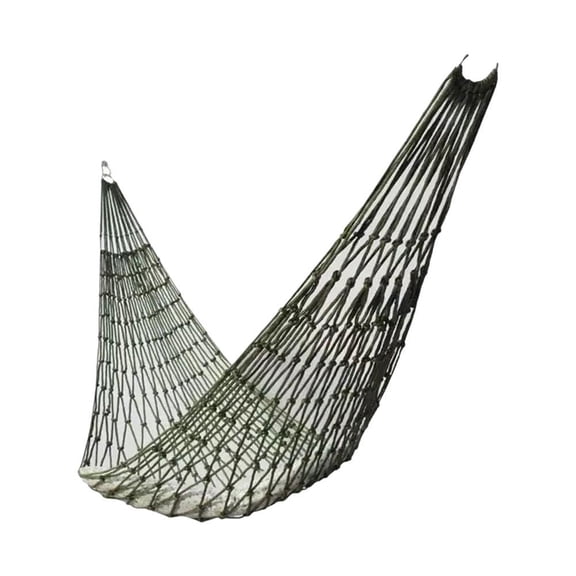 Durable Nylon Mesh Hammock for Outdoor Camping Portable Breathable Design Supports 100kg