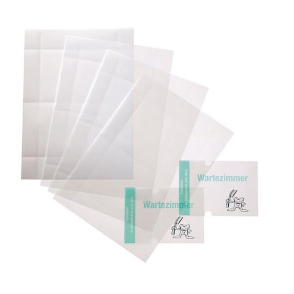 DURABLE�� Printable Mylar Refill Inserts for CRYSTAL SIGN