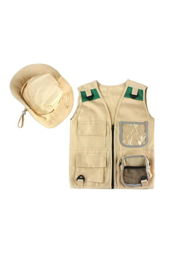 Durable Outdoor Cargo Vest and for Paleontologist