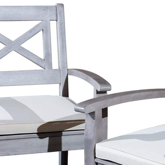 Stylish Stackable Chairs / Outdoor Dining Enjoyment / High Oil Content Against Decay