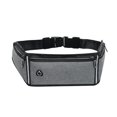 thumbnail image 1 of Durable Outdoor Riding Fitness with Reflective Tape Running Belt Nylon Men Women Fanny Pack Running Waist Bag Phone Sport Belt Marathon Jogging Bag GREY, 1 of 8