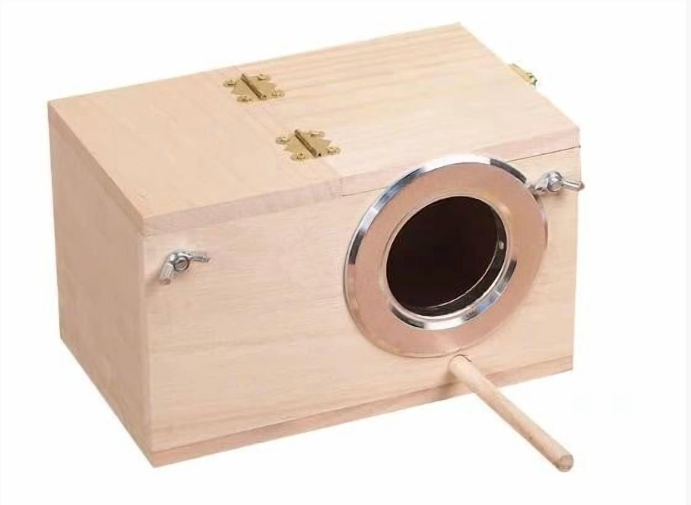 Picture of Durable Outdoor Wooden Bird for Breeding and Warm Shelter Habitat for ...