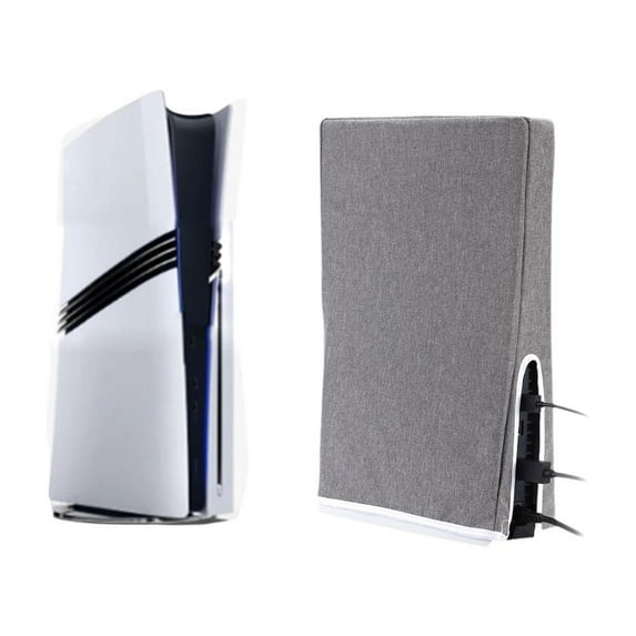 Durable Oxford Cloth Protective Case For PS5 Pro Console 23x18cm Black Gray
