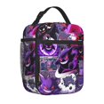 thumbnail image 1 of Durable Oxford Spooky Evolution Style Lunch Bag, Thermal Cooler for Work and Outing with Front Zipper Pocket, 1 of 6