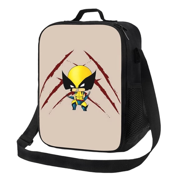 Durable Oxford Thermal Cooler Bag featuring Adamantium Soul Art, Portable Insulated Lunch Box for Office and Outing with Padded Handle