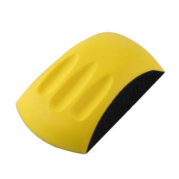 Durable PU Hand Sanding Block 5/6'' Suitable for Wood Polishing Household Clean