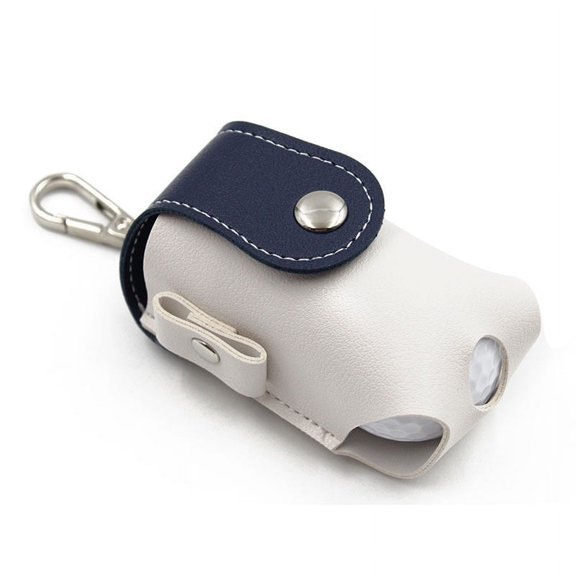 Durable PU Leather Golf Bag Portable Waist Style Golf Pouch for Easy Access