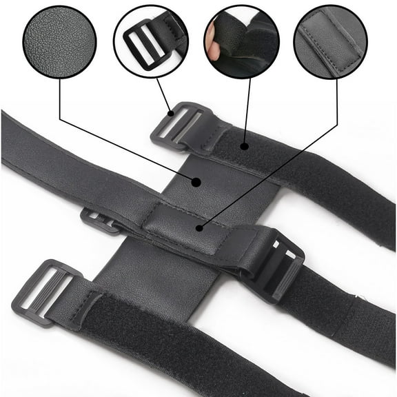 Durable PU Leather Speaker Mount Strap Fits Most Wireless Speakers for Golf Carts, Bikes, and Outdoor Adventures