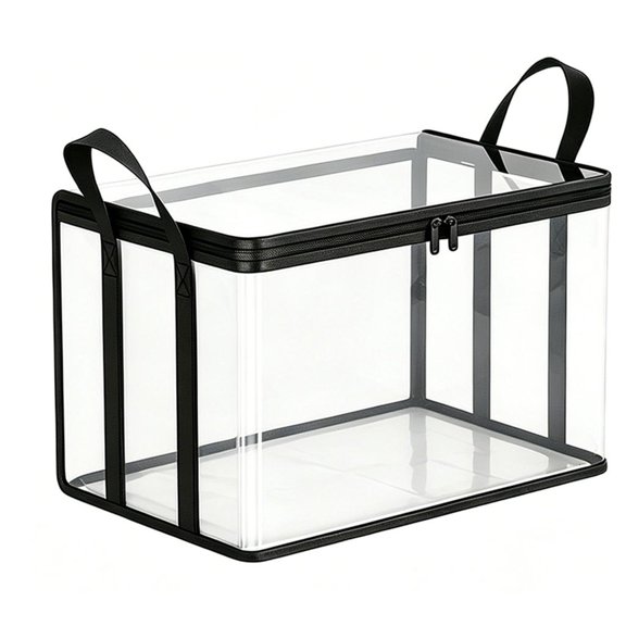 Durable PVC Clear Storage Container Big Capacity For Home Clothes Organizing