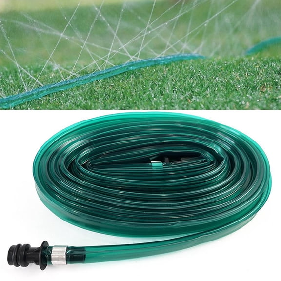 Durable PVC Soaker Hose for Garden & Lawn Watering, High-Efficiency Drip Irrigation, Water-Saving System (7.5m/25ft)