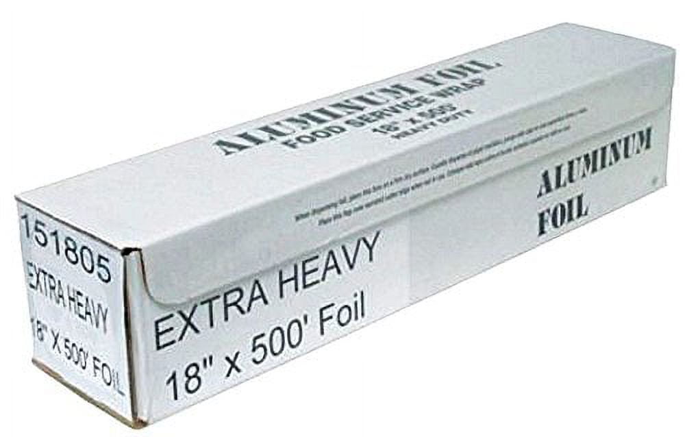 Durable Packaging Durable 18" x 500' Extra Heavy Duty Premium Aluminum Bbq Grill Foil Wrap (1 Roll)