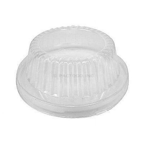 Durable Packaging Durable Clear Plastic Dome Lid for 5-3/4" Meat Pot Pie Aluminum Foil Pan 125/Pk (pack of 125)