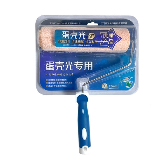 Paint Roller with Microfibre Cover for Smooth Coat Even Coat Paint Brush Removable