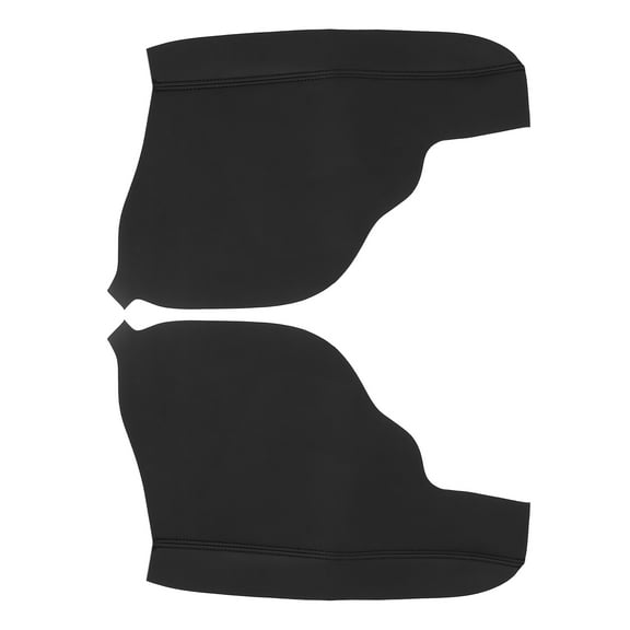 Durable Pair Black Microfiber Leather Door Panel Armrest Cover Replacement for Honda Odyssey 2011-2017
