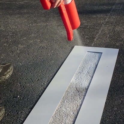 Durable Parking Lot Line Stencil – 4-Inch by 114inch Lengths -in 1/16th inch LLDPE - ADA Compliant – Lays Flat, Reusable –(2 Pack of 4 in x 9.5 ft line Stencil Total 19 ft)