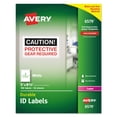 thumbnail image 1 of Durable Permanent Id Labels With Trueblock Technology, Laser Printers, 5 X 8.13, White, 2/sheet, 50 Sheets/pack, 1 of 7